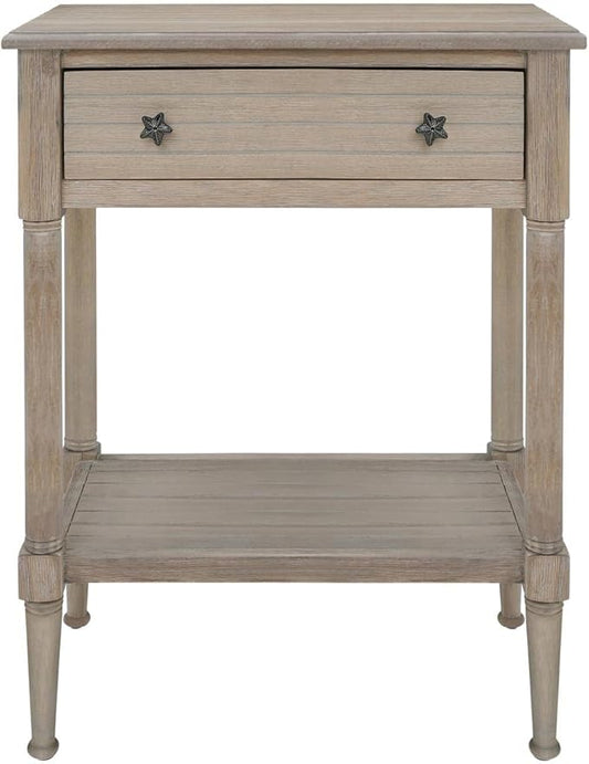 Linon Seaboard Accent Table Natural by Linon