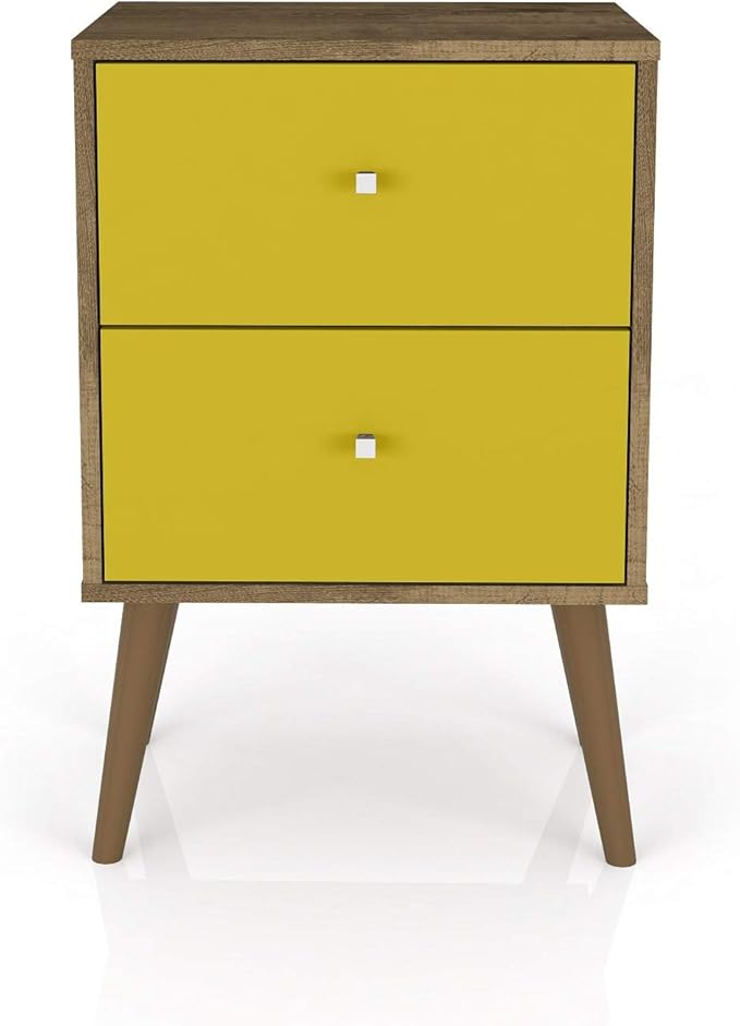 Manhattan Comfort Liberty Mid Century Modern Nightstand - Image 6
