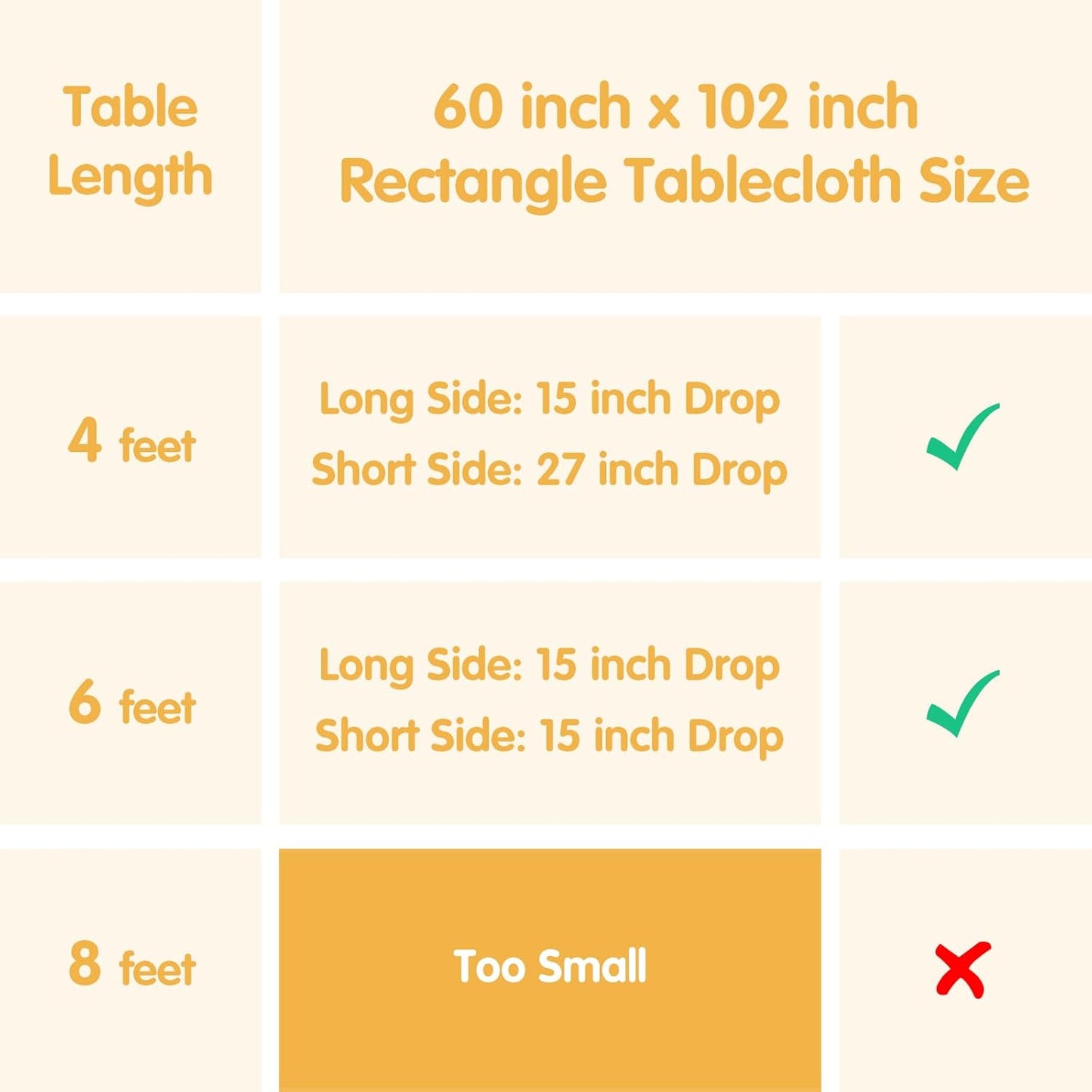 BRILLMAX 8 Pack Red Tablecloths for 6 Foot Rectangle Tables 60 x 102 Inch - 6ft Rectangular Bulk Linen Polyester Fabric Washable Cloth Cover for Wedding Reception Banquet Birthday Party