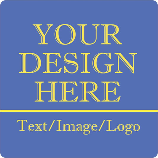 Custom Stickers 70-1000 Personalized Labels for Birthday Party Wedding, Customized Stickers for Business Logo(Square)