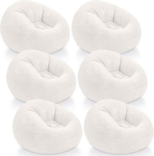 Realspring Inflatable Bean Bag Chairs Outdoor Blow up Camping Chairs Inflatable by Realspring