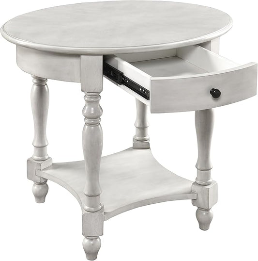 LEEMTORIG Oval Round End Table by LEEMTORIG