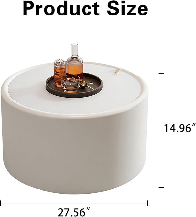 SSLine Modern Round Coffee Table - Image 2