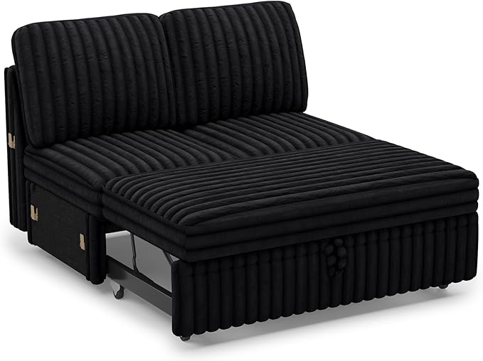Belffin Corduroy Sleeper Sofa - Image 9