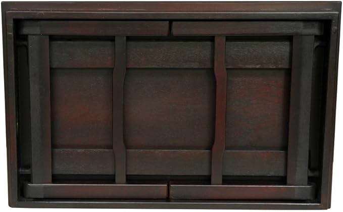 Red Lantern Rosewood Korean Tea Table - Image 3