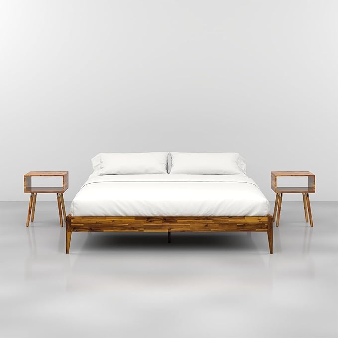 Bme Dinkee King Bed Frame Wood 15 Inch - Image 5