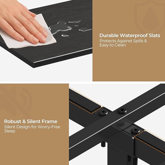 Rolanstar Full Size Bed Frame - Image 9