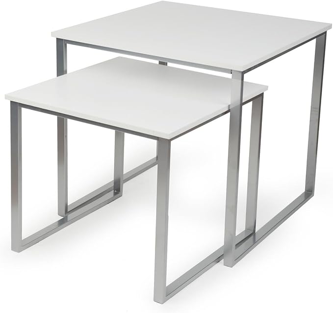 Displays2go Square Nesting Tables - Image 2