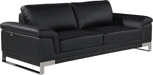 Blackjack Furniture Weston Collection Genuine Italian Leather Living Room Sofa by BlackjackFurniture