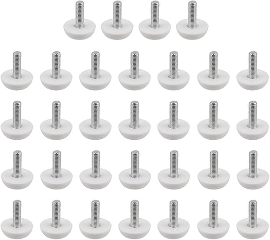 Antrader Furniture Lvelers, M6 x 18mm Table Leg Levelers, Levelling Foot Screw by Antrader