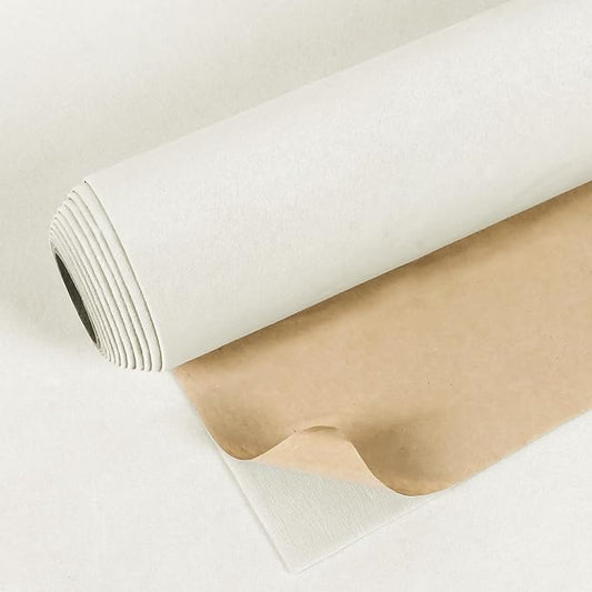 VEELIKE Self Adhesive Off-White Velvet Drawer Liner by VEELIKE