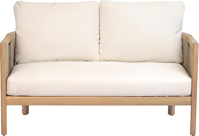 Christopher Knight Home 4-Piece Acacia Wood Patio Furniture Set - Image 7