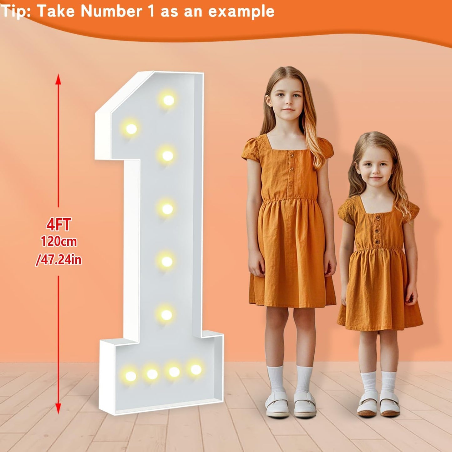 4FT Marquee Numbers 21, Large Light Up Numbers 21th Birthday Decorations for Girls Boys, Cardboard Number for Women Men Anniversary Party Decor Backdrop, DIY Foam Board Mosaic Number Sign