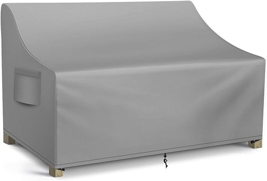 WLEAFJ Patio Sofa Cover Waterproof, 3-Seater Outdoor Sofa, Heavy Duty Deep by WLEAFJ