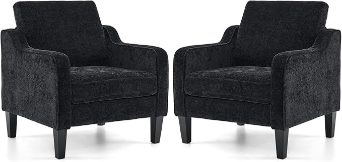 VINGLI Living Room Chairs Set of 2, Play Room by VINGLI