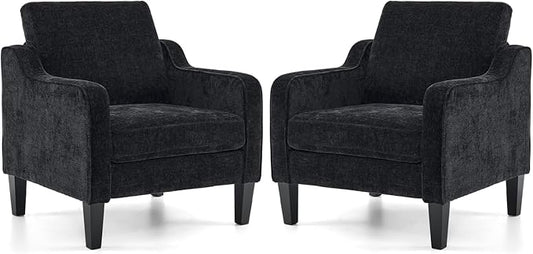 VINGLI Living Room Chairs Set of 2, Play Room by VINGLI