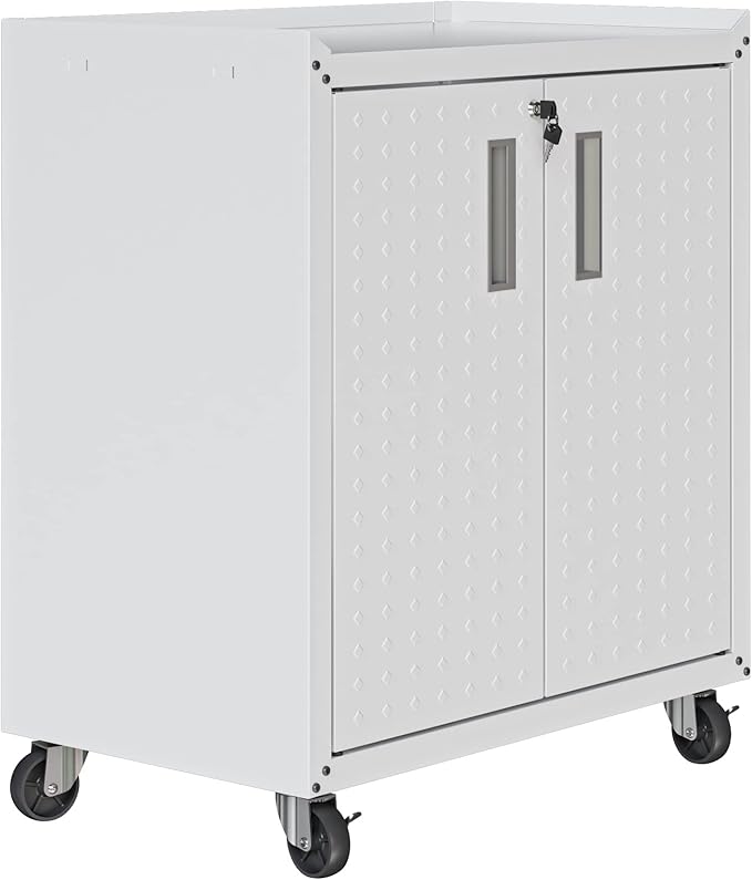 Manhattan Comfort Fortress Rolling Garage Storage Cabinet - Image 6