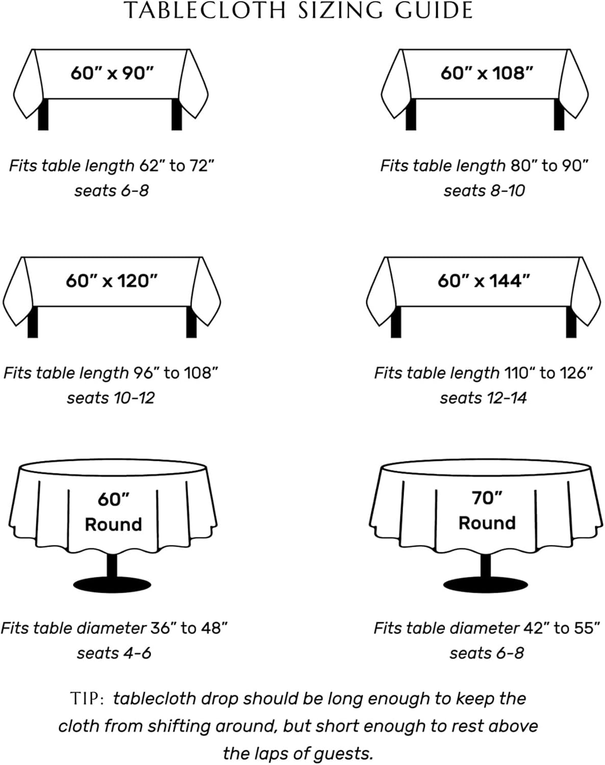 Solino Home Linen Tablecloth for Rectangle Tables 60 x 90 Inch - 100% Pure Linen Caramel Table Cloth - Fete, Machine Washable Cloth Tablecloth for Fall, Autumn, Thanksgiving