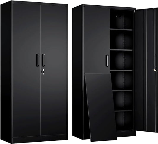 Yizosh Metal Garage Storage Cabinet by Yizosh
