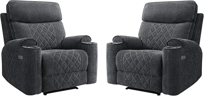 HAOMARKETS Power Recliner Chair Set of 2 - Image 8