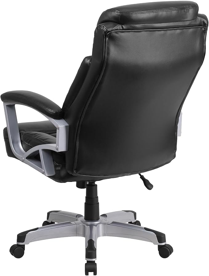 Flash Furniture HERCULES Series Big & Tall 500 lb. Rated Black LeatherSoft - Image 8