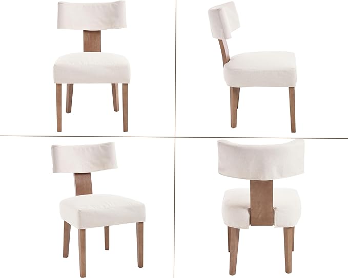 VESCASA Upholstered Dining Chairs Set of 2 - Image 6