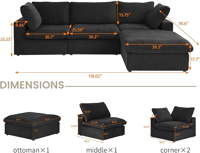 Cloud Modular Sectional Sofa - Image 2