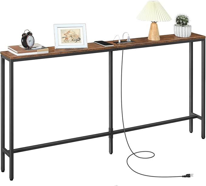 MAHANCRIS 63'' Skinny Console Table - Image 9