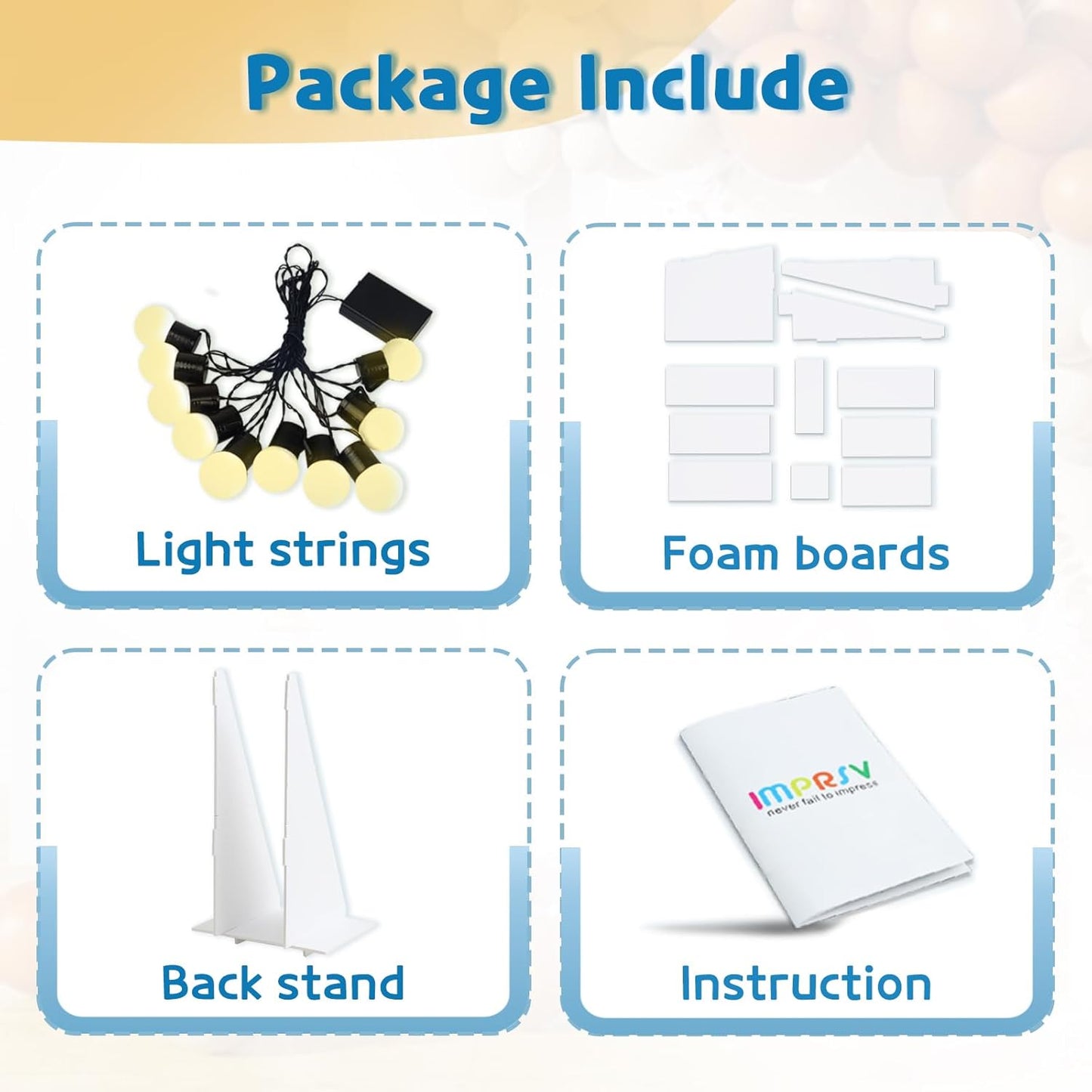 Marquee Numbers 3 Feet Tall Large Light Up Numbers 10th 10 Year Old Birthday Decorations Girl Boy Big Yellow Light Outdoor Anniversary Decorations Balloon Arch Kit Party Backdrop 10