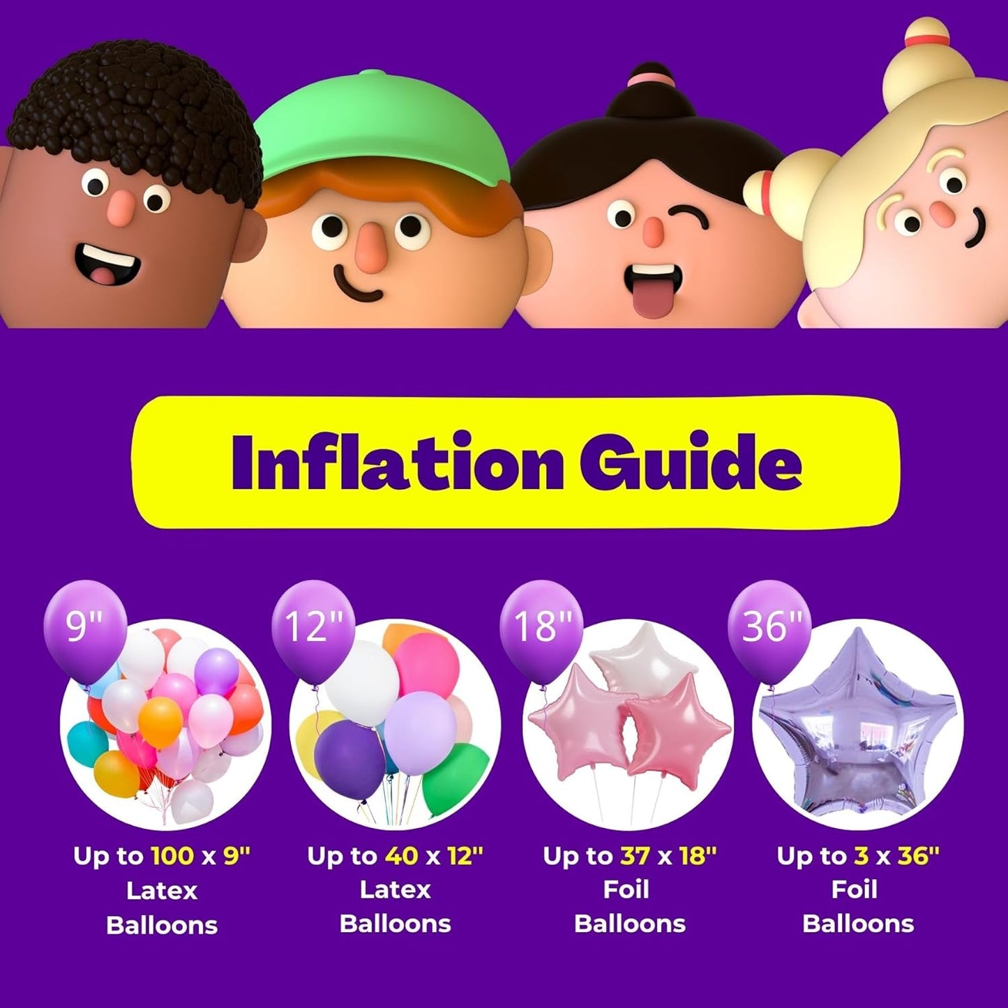 Helium Tank for Balloons At Home, 22L Balloon Kit Up To 100 Latex Balloons, Balloon Pump Kit Includes Latex Balloons and Ribbon, Perfect for Parties and Events