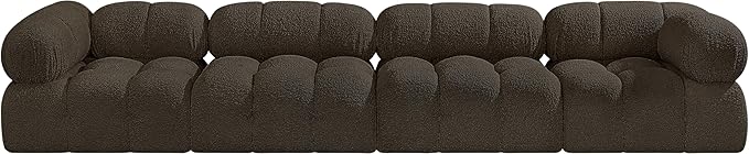 Meridian Furniture 611Brown-S136A Ames Collection Modern | Contemporary Modular - Image 5