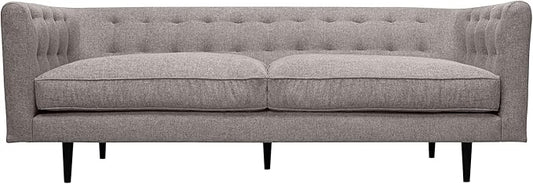 Armen Living Annabelle 80" Modern Gray Fabric Sofa by ArmenLiving