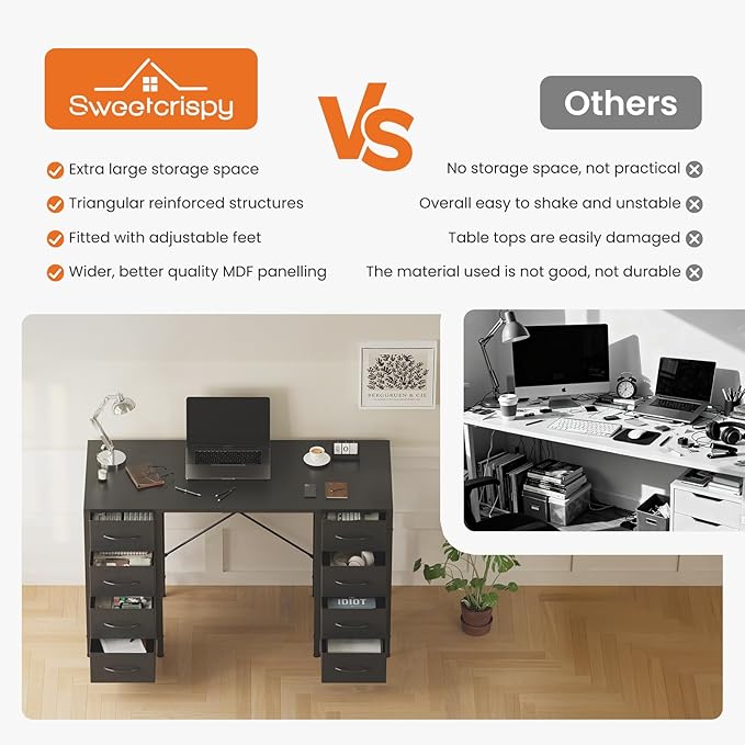 Sweetcrispy Computer Gaming Desk - Image 6