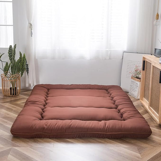 MAXYOYO Japanese Floor Mattress Futon Mattress, Thicken Tatami Mat Sleeping Pad by MAXYOYO