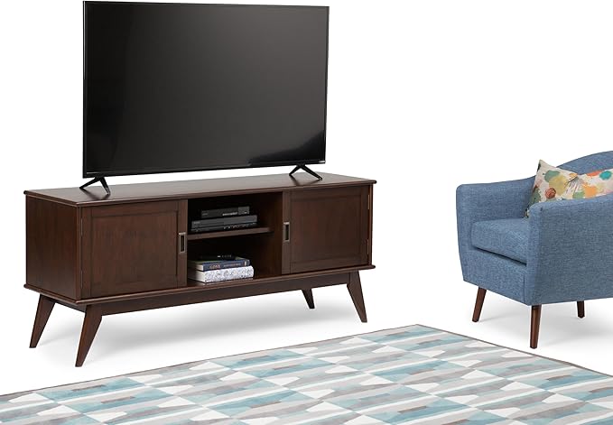 SIMPLIHOME Draper TV Stand - Image 4