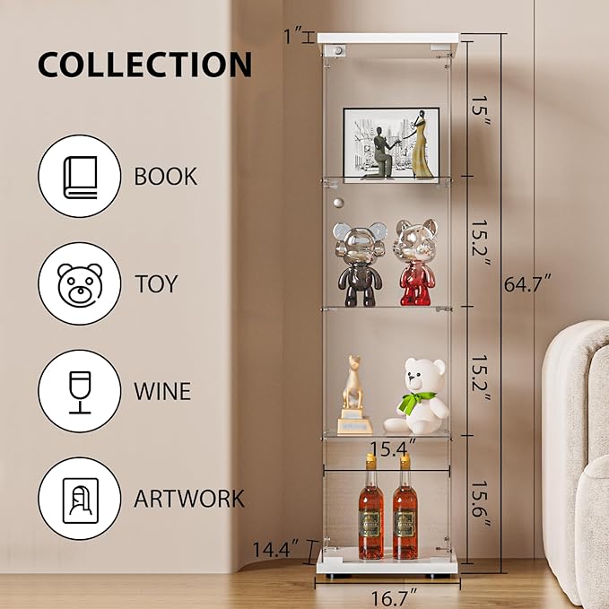 FANYUSHOW Glass Display Cabinet - Image 2