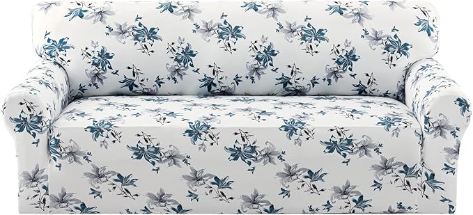 H.VERSAILTEX Floral Pattern Couch Covers by HVERSAILTEX