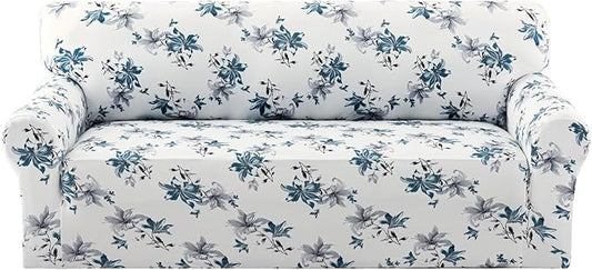 H.VERSAILTEX Floral Pattern Couch Covers by HVERSAILTEX