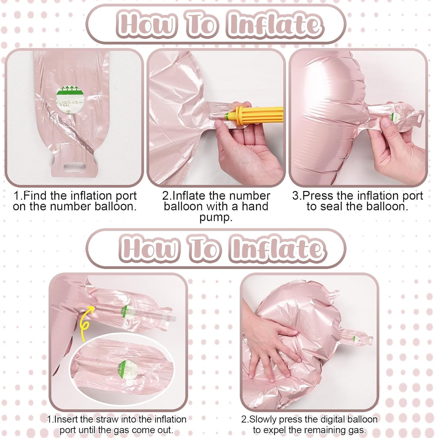 Light Pink Number Balloon 7, 40 Inch Large Self Inflating 7 Foil Number Balloons 0-9, Blush Pastel Pink Digital 7 Helium Balloon for Girls Women 7th Birthday Party Graduation Anniversary Decorations