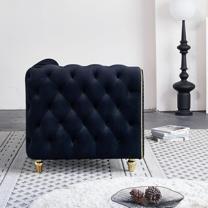 Luxury Velvet Chaise Lounger - Image 7