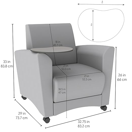 FDP Pro Series Upholstered Common Area Chair - Image 2