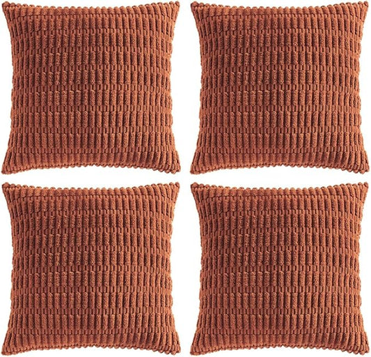 Fancy Homi 4 Packs Decorative Throw Pillow Covers by Fancy+Homi