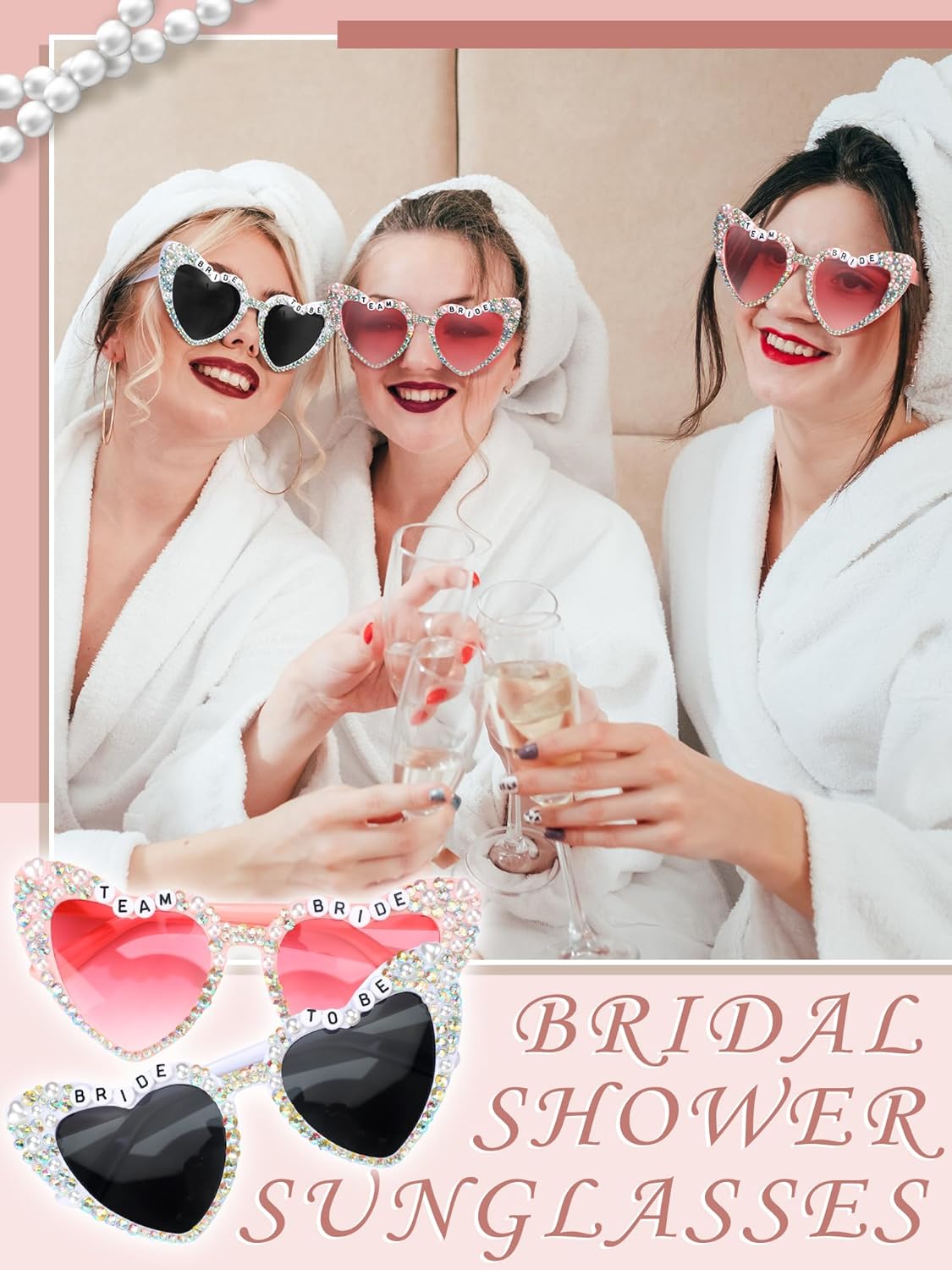 12 Pcs Bachelorette Party Sunglasses for Bridesmaids Bride Sunglasses for Wedding Party Favors