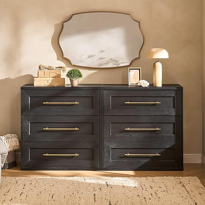 mopio Blake 3 Drawer Dresser for Bedroom, Chest of Drawers, Wood Dresser by MopioInc