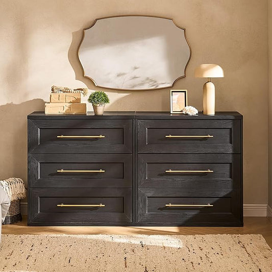 mopio Blake 3 Drawer Dresser for Bedroom, Chest of Drawers, Wood Dresser by MopioInc