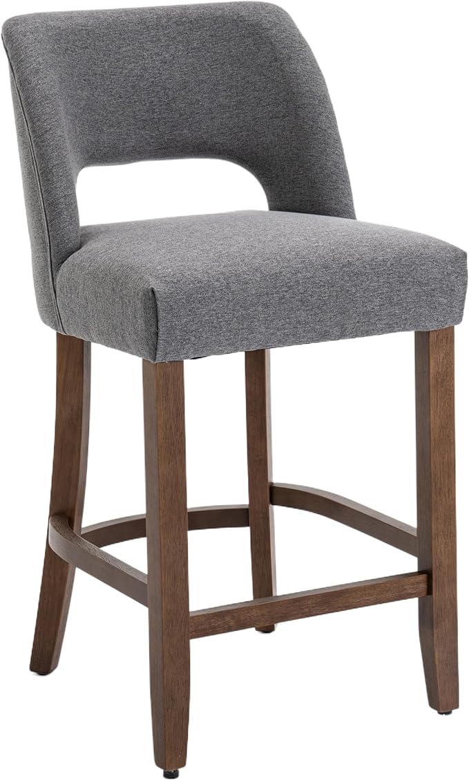VKNOW Bar Stools Set of 6, Modern Counter Stools - Image 5