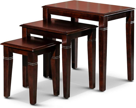 DTY Indoor Living 3-Piece Nesting Tables by DTY