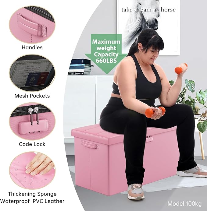DocSafe Storage Ottoman Bench - Image 6