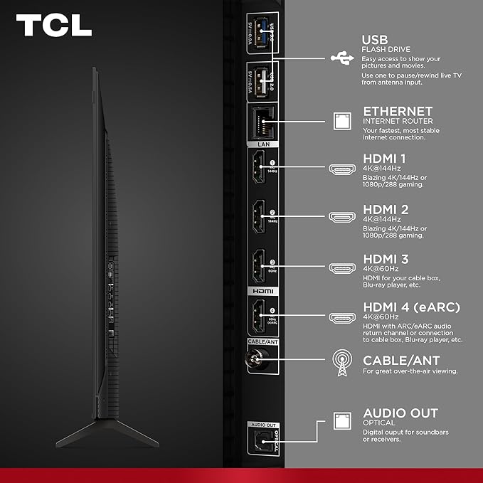 TCL Amazon Exclusive 75 Inch Class T7 Series | 4K QLED HDR Lag-Free Smart - Image 21