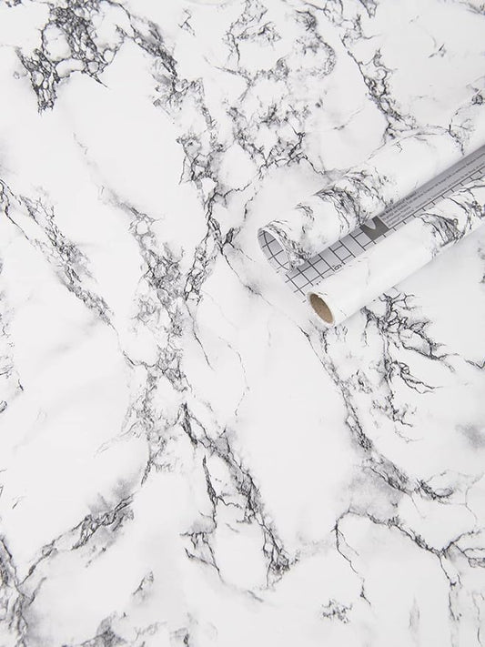 Art3d 17.3" x 120" Wall Panel Marble by Art3d
